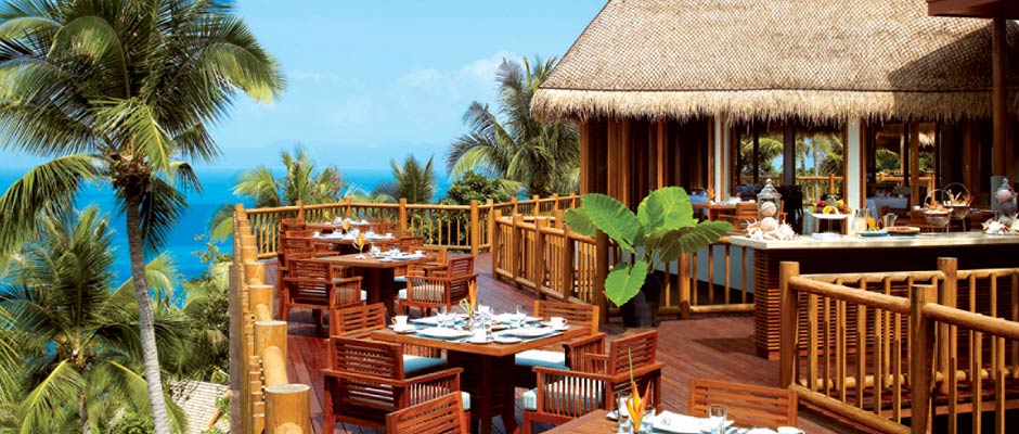 Luxury villas at Koh Samui - Breakfast at Four Seasons